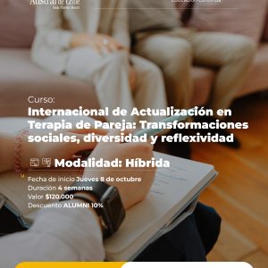 Curso Internacional de Actualización en Terapia de Pareja: transformaciones sociales, diversidad y reflexividad.